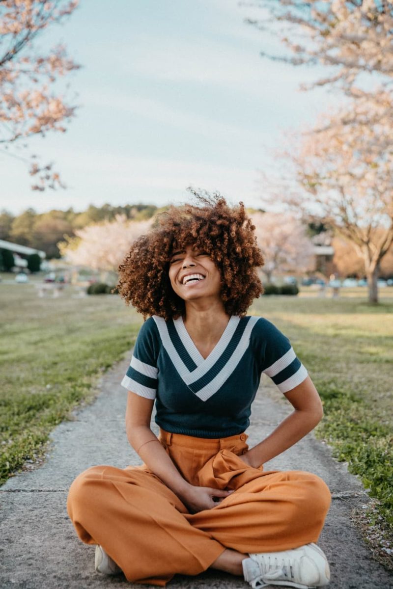 Laughing Young Person