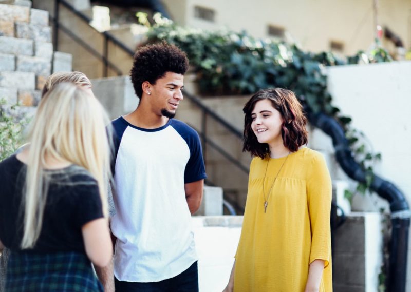 YFC young people on street